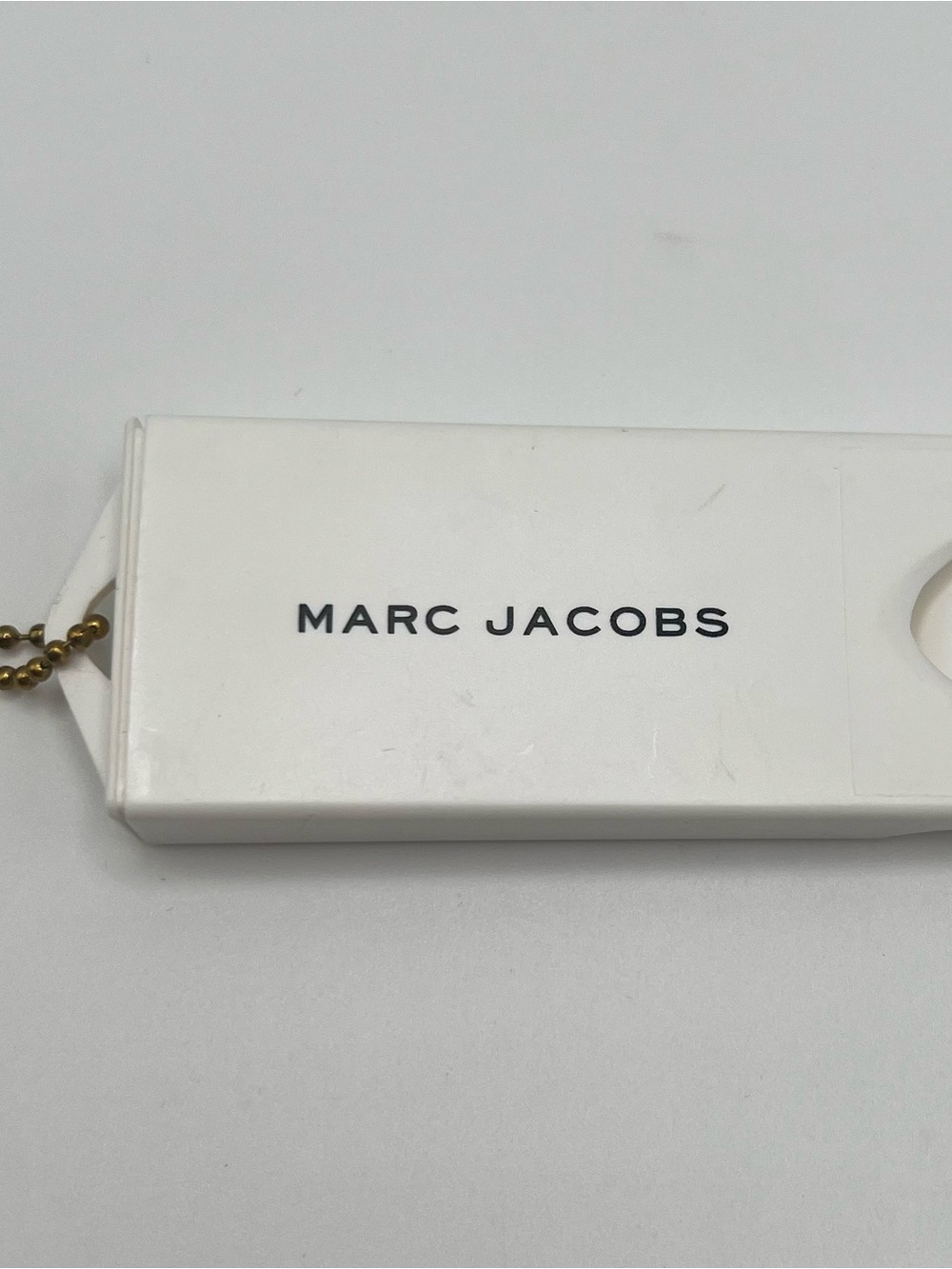 Marc Jacobs White Bandage Holder Vintage Keychain - Picture 1 of 4